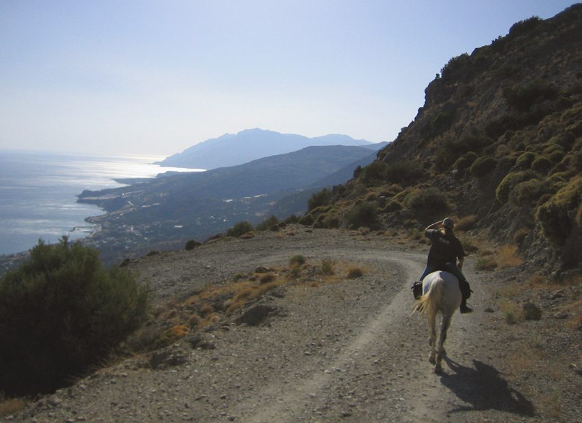 Lassithi Trails of Crete- enjoy the peace of unguided horseback riding in Greece