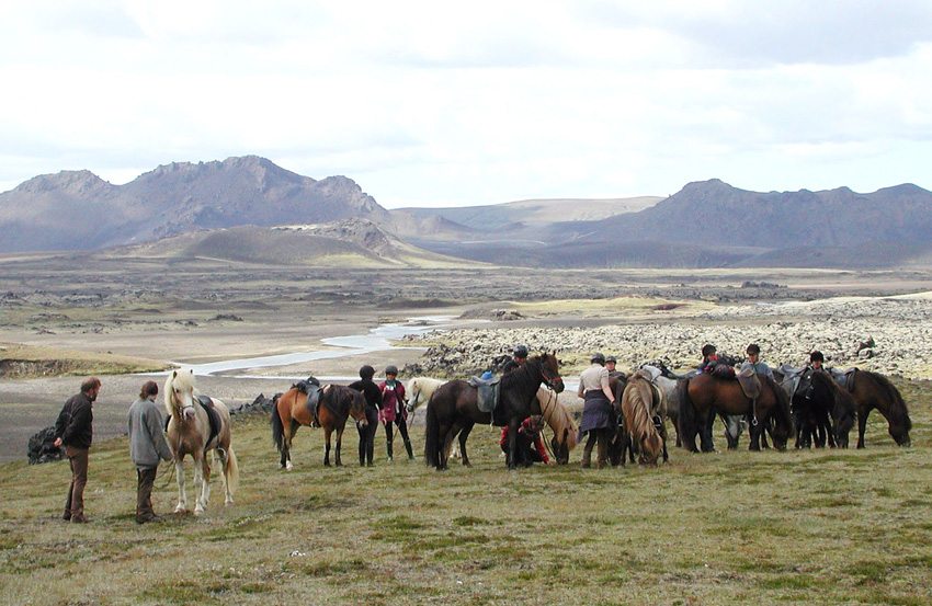 Fjallabak Tour- experience the stark countryside on this riding trek in Iceland