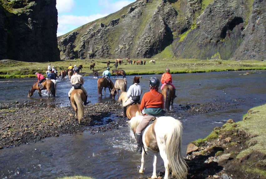 Fjallabak Tour- cross the countryside on this horseback riding trek in Iceland
