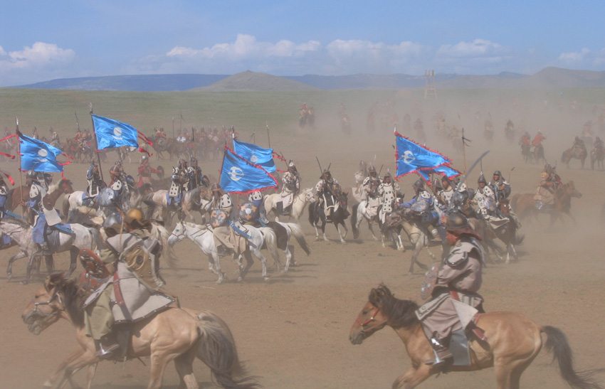 Experience the Naadam festival during this classic horse riding trek in Mongolia