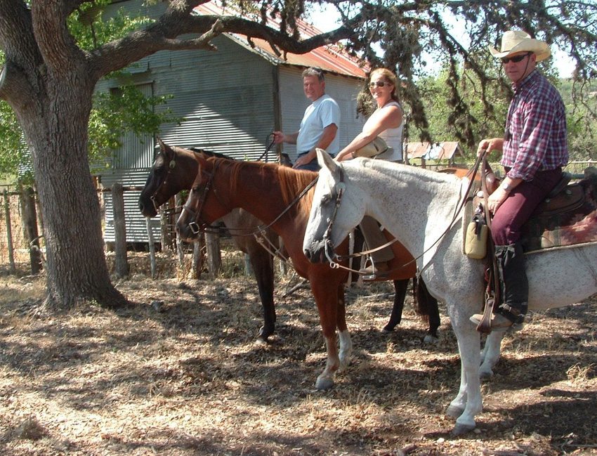 Trails of Texas Hill Country- ride well-trained Quarter Horses on the trails of Texas