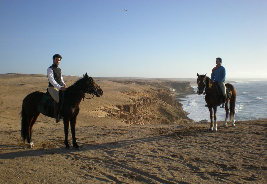 Ride along the coast on the Agadir horseback riding holiday in Morocco