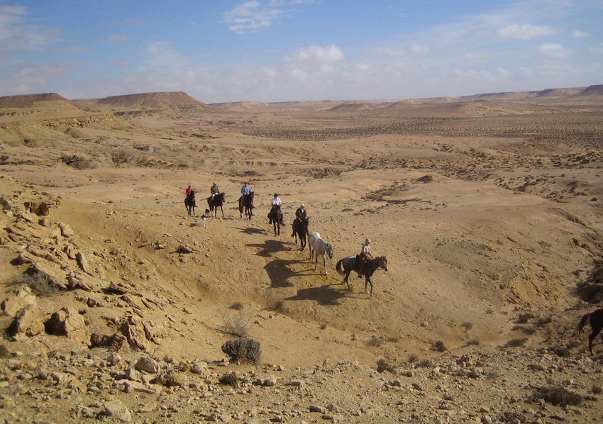 Ride along desert trails on the Agadir horseback riding vacation in Morocco